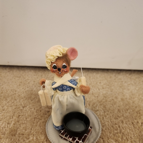 Annalee 5in Colonial Blacksmith + Candlemaker Mouse Figurines - Picture 7 of 10